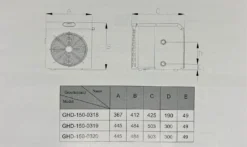 Onda Mini Heater Warmtepomp -Hayward Verkoop Afmetingen mini heater warmtepomp