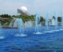 Aqua Couleur – Water Kleurstof -Hayward Verkoop Aqua Couleur blauw fontein 1