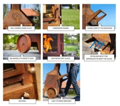 Bijuga Buitenhaard Met Wielen -Hayward Verkoop Bijuga eigenschappen