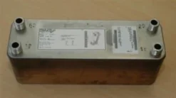 Dubbelwandige Warmtewisselaar RVS