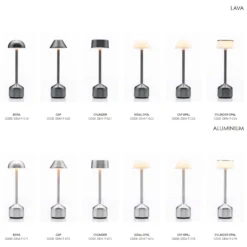 Imagilights Demoiselle Tall LED Tafellamp -Hayward Verkoop Demoiselle tall code 2