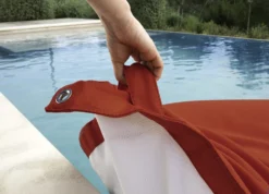 Fatboy Original Floatzac -Hayward Verkoop FATBOY floatzac pool close up 2 RED2019