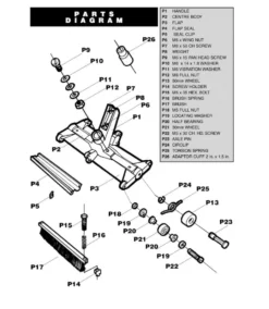 Fairlocks Bevestiging -Hayward Verkoop Fairlocks onderdelen overzicht 2