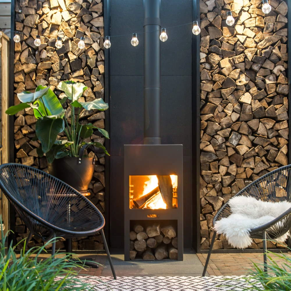 Houtopslag Muurbevestiging H 180cm 6 Houtopslag Muurbevestiging H 180cm - Afbeelding 6