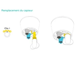 ICO Ph Sonde (blauw) -Hayward Verkoop ICO ORP Sonde geel plaatsing