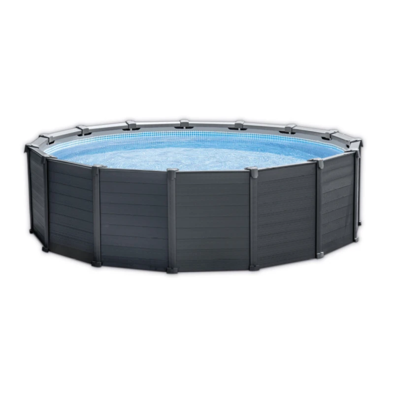Intex Graphite Panel Pool – 478 X 124 Cm 1 Intex Graphite Panel Pool – 478 X 124 Cm