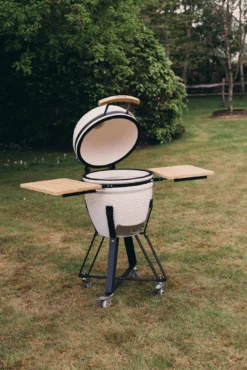 Kamado BBQ Medium 50 -Hayward Verkoop Kamado Medium 50 Wit 13 scaled 1