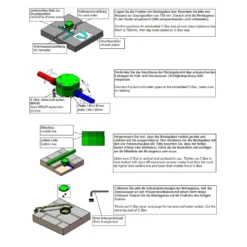 Ideal Sylt Tuindouche -Hayward Verkoop Montage schema Ideal Sylt tuindouche