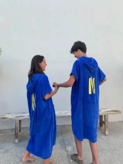 Ocean Drive Poncho Adult -Hayward Verkoop Ocean drive poncho adult blauw 03