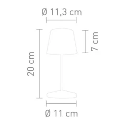 Villeroy & Boch Seoul 2.0 Aluminium Tafellamp -Hayward Verkoop Seoul 2 aluminium tafellamp afmetingen