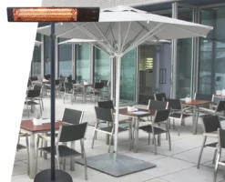 Dolphin Verkoop -Hayward Verkoop Smart IR verwarming op statief Focus Ultra Grey 2000 Watt 02