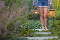 Stay Teak Solar Sfeerlamp -Hayward Verkoop Stay Teak solar sfeerlamp in de tuin kl