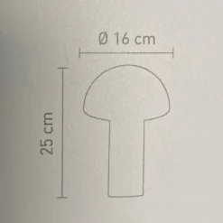 Svamp Tafellamp -Hayward Verkoop Svamp tafellamp afmetingen