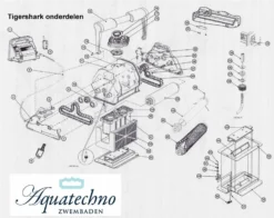 Hayward Tigershark As Roulement -Hayward Verkoop TIGSHRKWTB 2