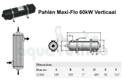 Warmtewisselaar Verticaal -Hayward Verkoop phalenmf60