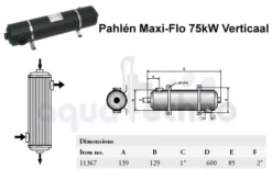 Warmtewisselaar Verticaal -Hayward Verkoop phalenmf75